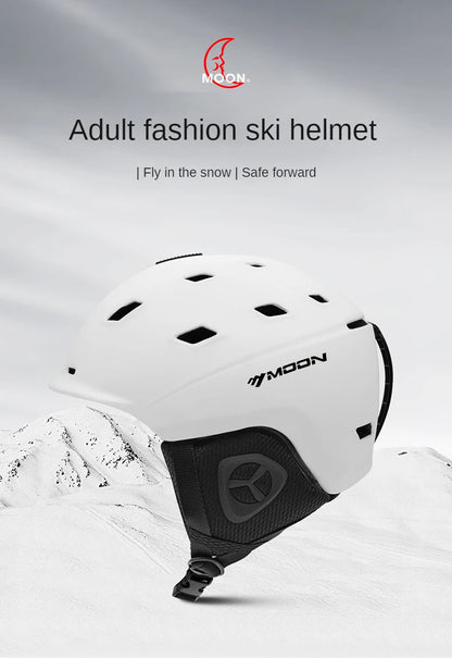 MOON Professional Ski & Snowboard Helmet (with Optional Visor)