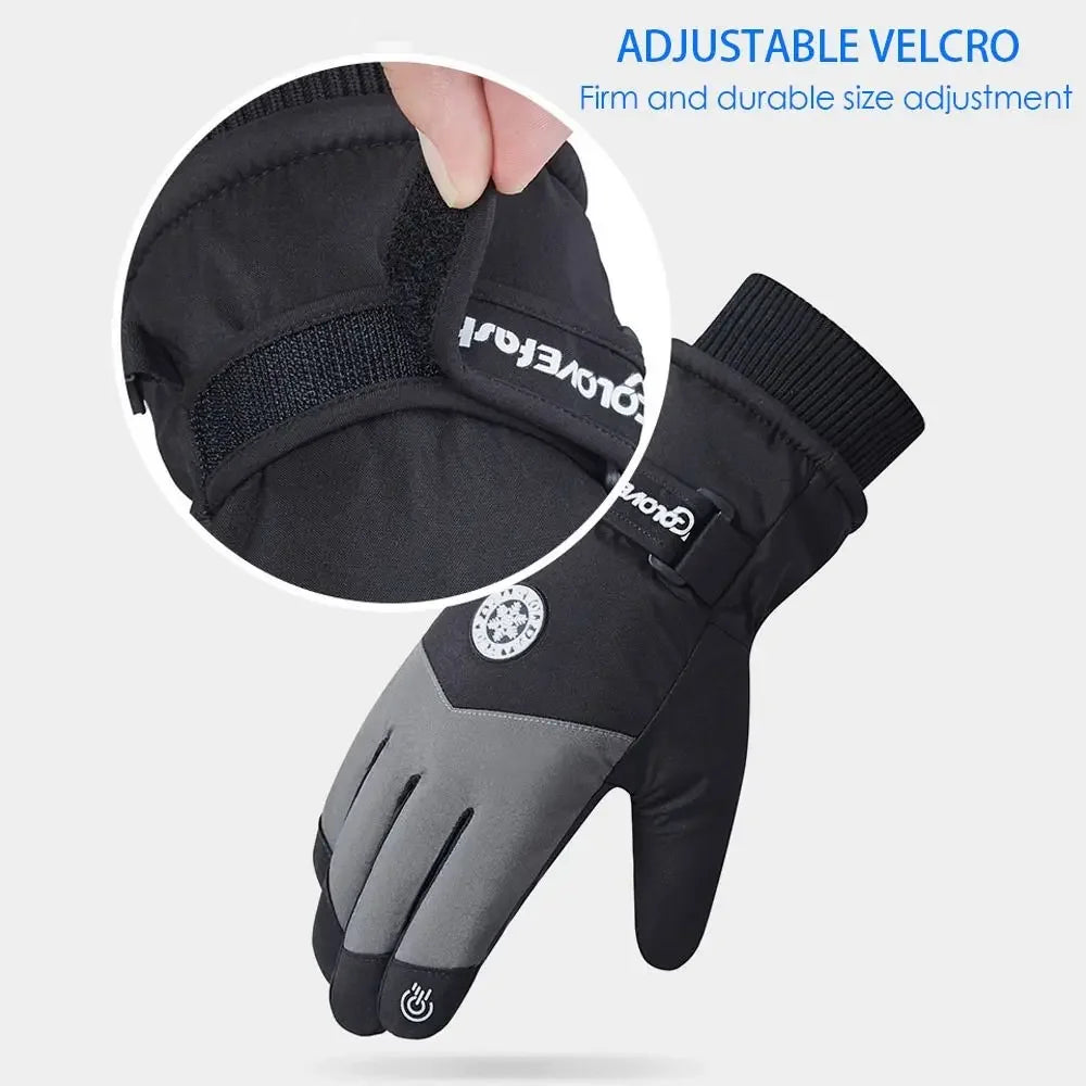 Waterproof Fleece-Lined Winter Sports Gloves