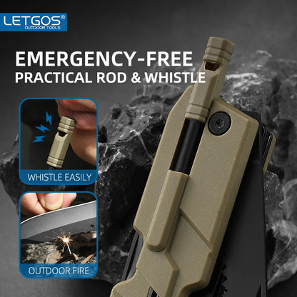 LETGOS 22-in-1 Tactical Multi-Tool Pocket Knife