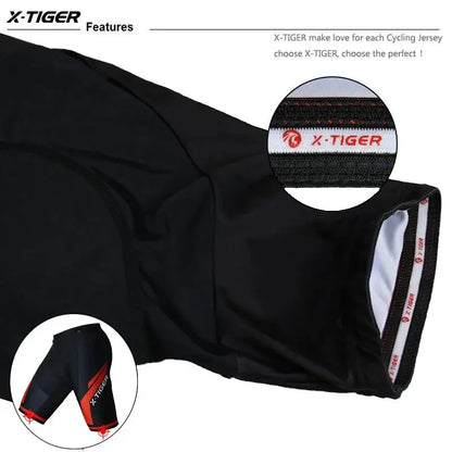 X-TIGER Pro Competition Padded Cycling Shorts