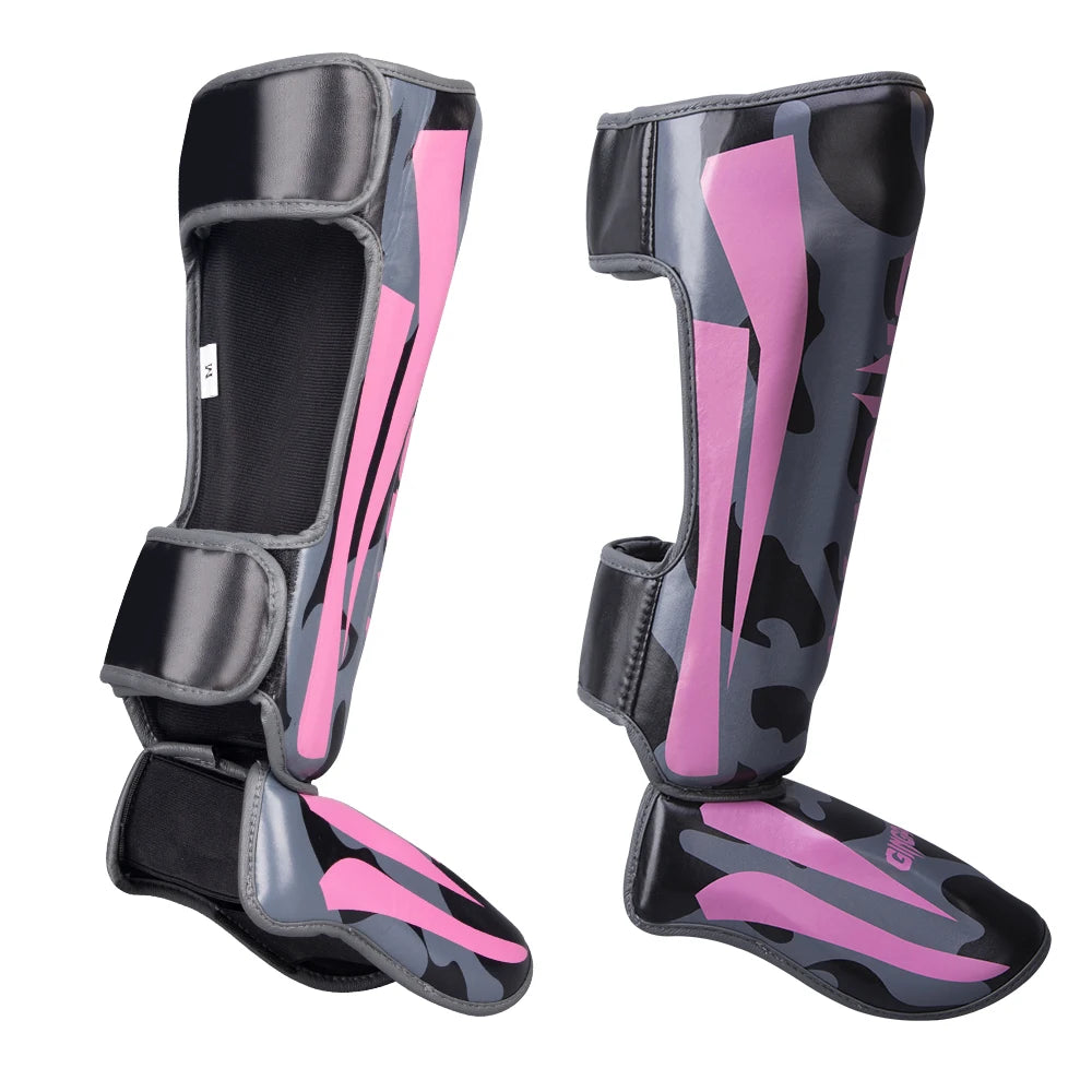 GINGPAI Camo Martial Arts Shin Guards