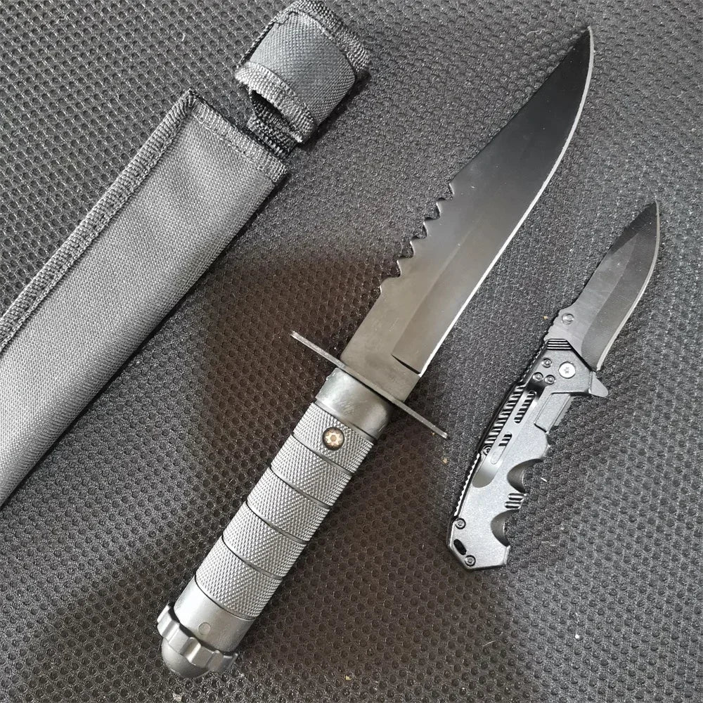 Tactical Survival Knife Combo Set