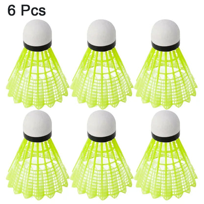 Durable Nylon Badminton Shuttlecocks (3 or 6 Pack)
