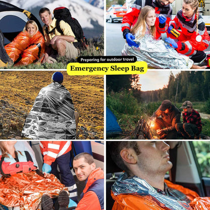 Emergency Mylar Survival Sleeping Bag (Thermal Bivvy)