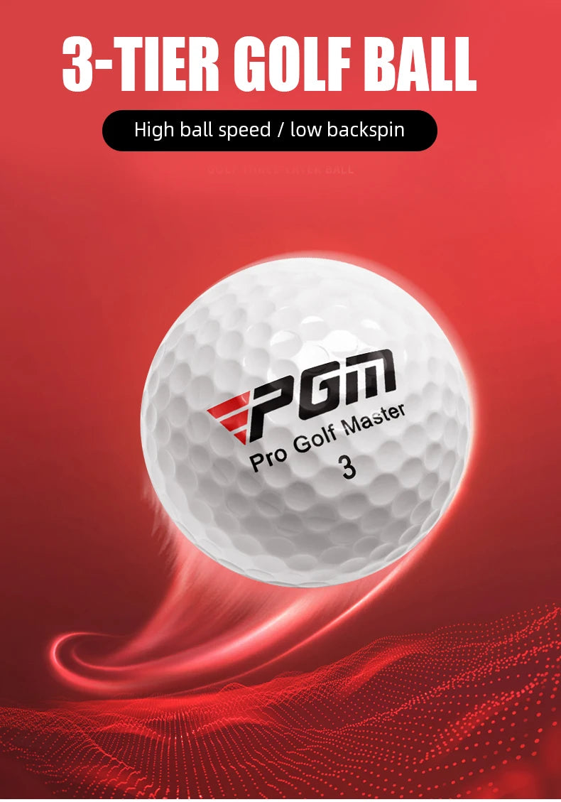 PGM Tour Performance 3-Piece Golf Balls