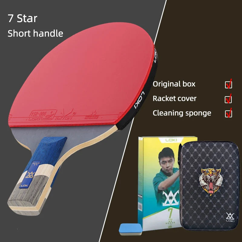 LOKI PRO Carbon Table Tennis Racket