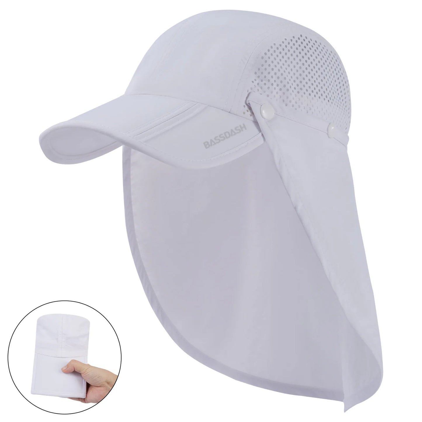 BASSDASH UPF 50+ Convertible Sun Hat