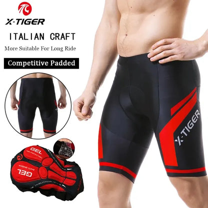 X-TIGER Pro Competition Padded Cycling Shorts