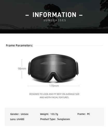 OMEKOL Classic Ski & Snowboard Goggles