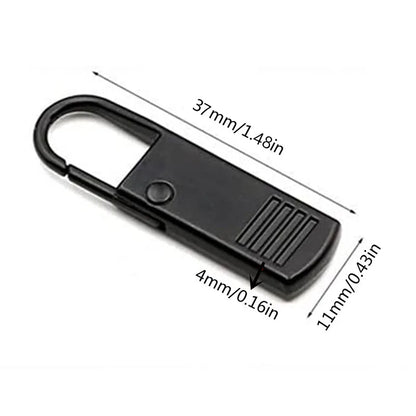 Instant Clip-On Metal Zipper Pulls