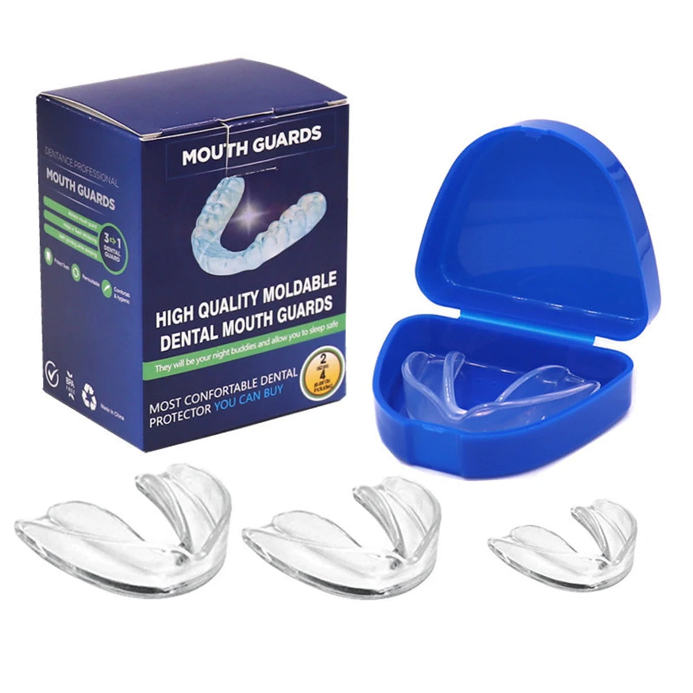 Custom-Fit Sport & Night Mouthguard (4-Pack)