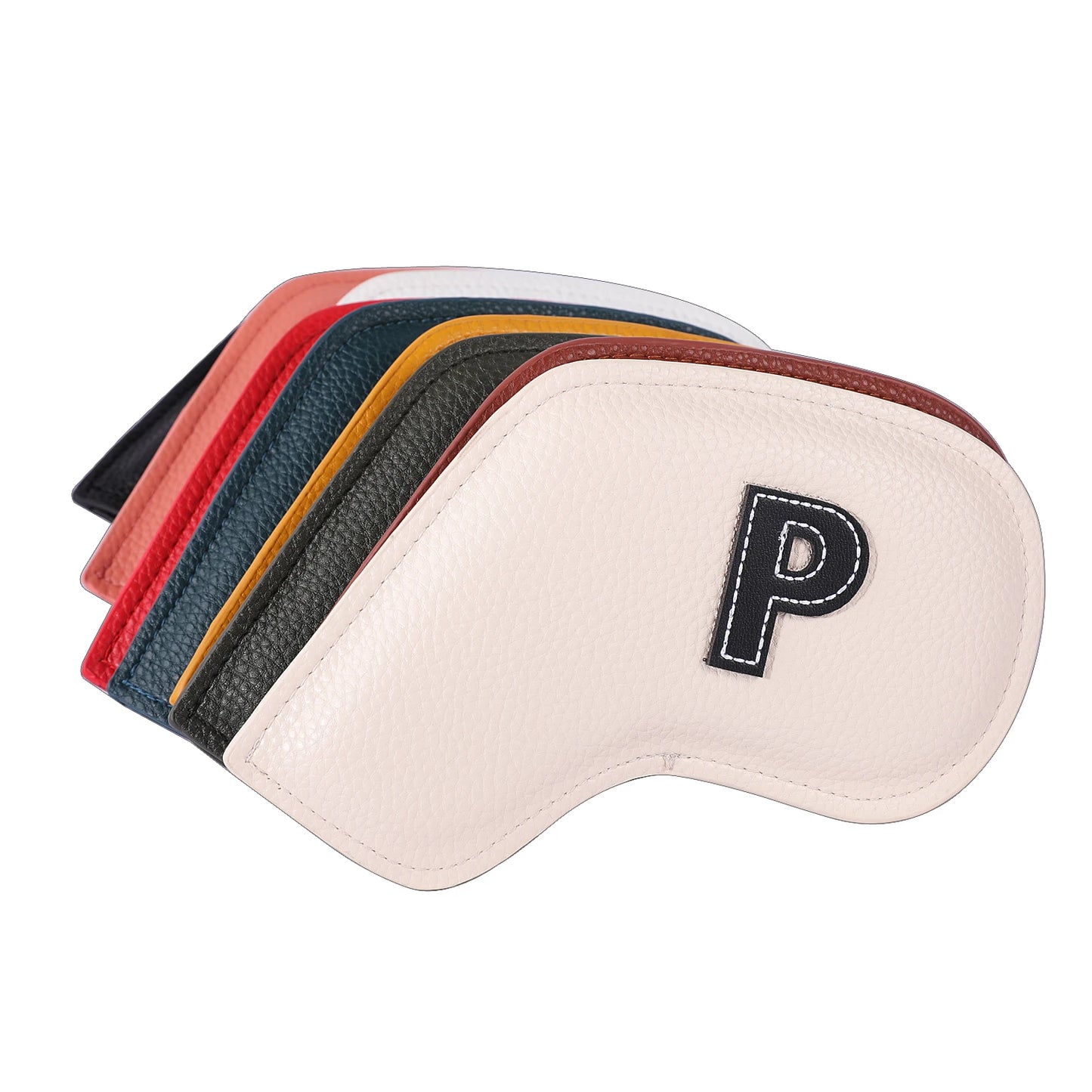 Premium PU Leather Iron Headcover Set