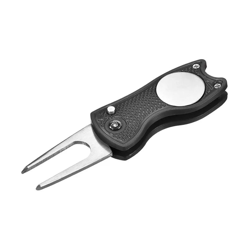 3-in-1 Switchblade Golf Divot Tool
