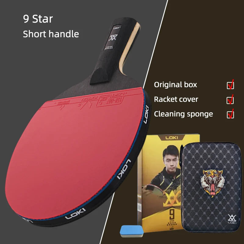 LOKI PRO Carbon Table Tennis Racket