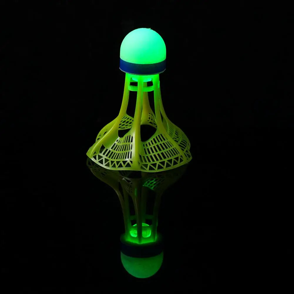 LED Luminous & Windproof Badminton Shuttlecocks